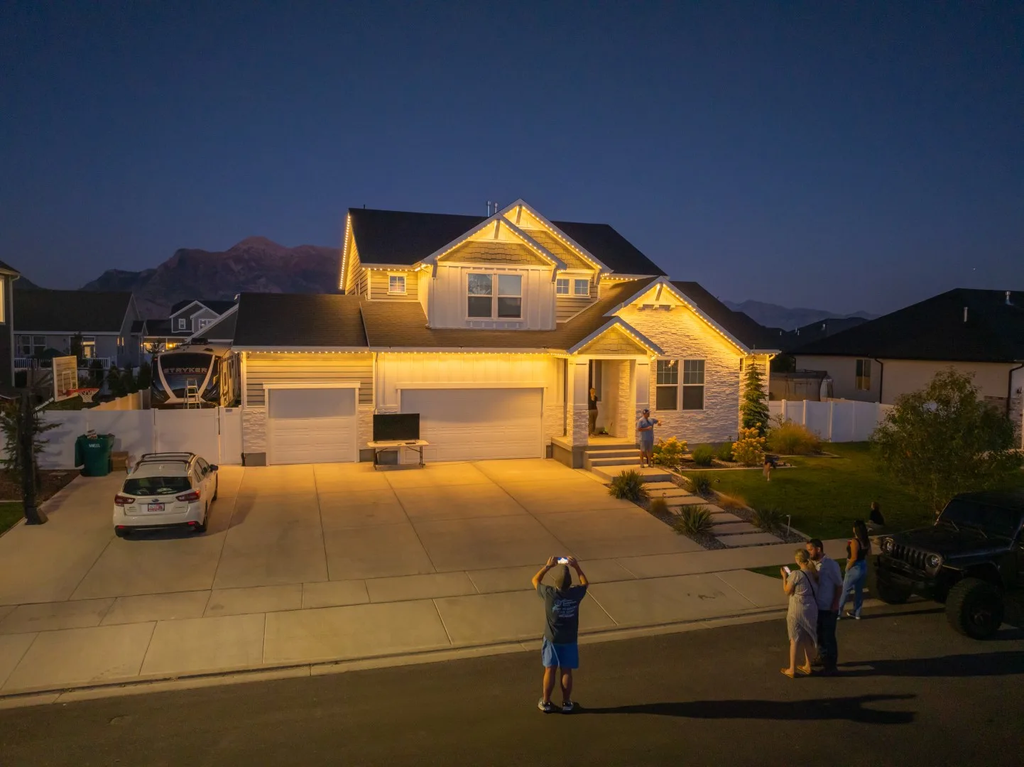 Halloween Lighting Utah